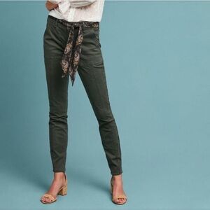 Anthropologie Jefferson Utility Chino Pant with Scarf Belt